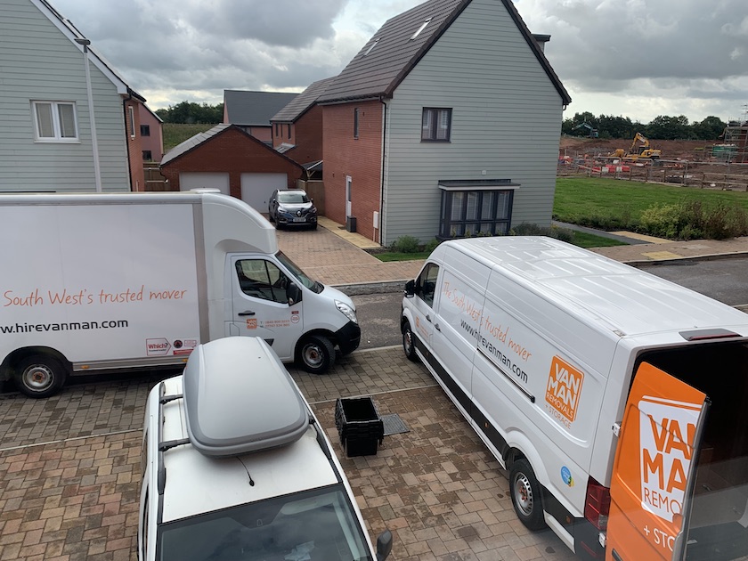 Company carrying out a small flat removal taunton somerset 